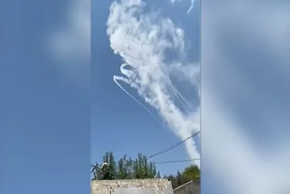حمله موشکی به شمال حیفا در سرزمین&zwnj;های اشغالی