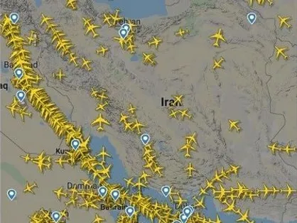 رشد پرواز&zwnj;های عبوری از آسمان ایران +عکس