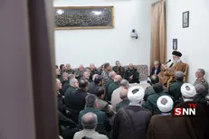 روایتی از دیدار امروز فرماندهان ارشد نظامی با رهبر انقلاب