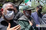 تشییع و خاکسپاری «شهید عبدالله اسکندری» در شیراز