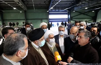 رئیس جمهور از بزرگترین واحد صنعت نساجی استان زنجان بازدید کرد