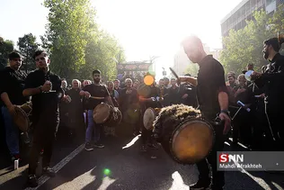 تشییع پیکر 135 شهید گمنام