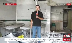 گزارشی از حجم تخریب در زندان اوین/ صهیونیست‌ها حتی به درمانگاه و سالن ملاقات هم رحم نکردند+ فیلم
