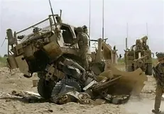 انفجار طالبان در مسیر کاروان نظامیان آمریکایی در جنوب افغانستان