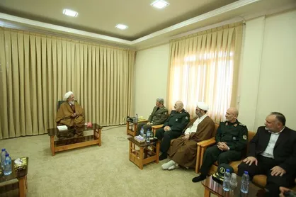 امیر حاتمی با مراجع عظام تقلید دیدار کرد