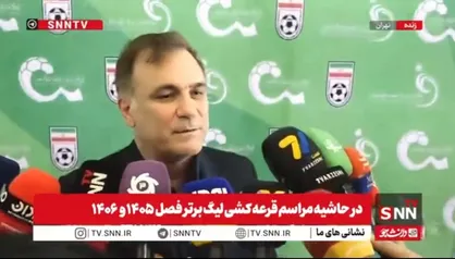 میرشاد ماجدی: لیگ منظم&zwnj;تر شود، تیم ملی بازیکنان آماده&zwnj;تری خواهد داشت