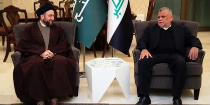 &laquo;سید عمار حکیم&raquo; با &laquo;هادی العامری&raquo; دیدار کرد
