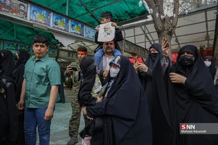  تشییع و تدفین پیکر شهید مدافع حرم «احسان کربلایی پور» در قم