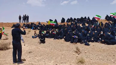 نخستین کاروان راهیان نور دانشجویی به دشت مهیار اعزام شد