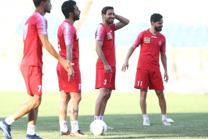 برگزاری تمرینات پرسپولیس پس از غروب آفتاب