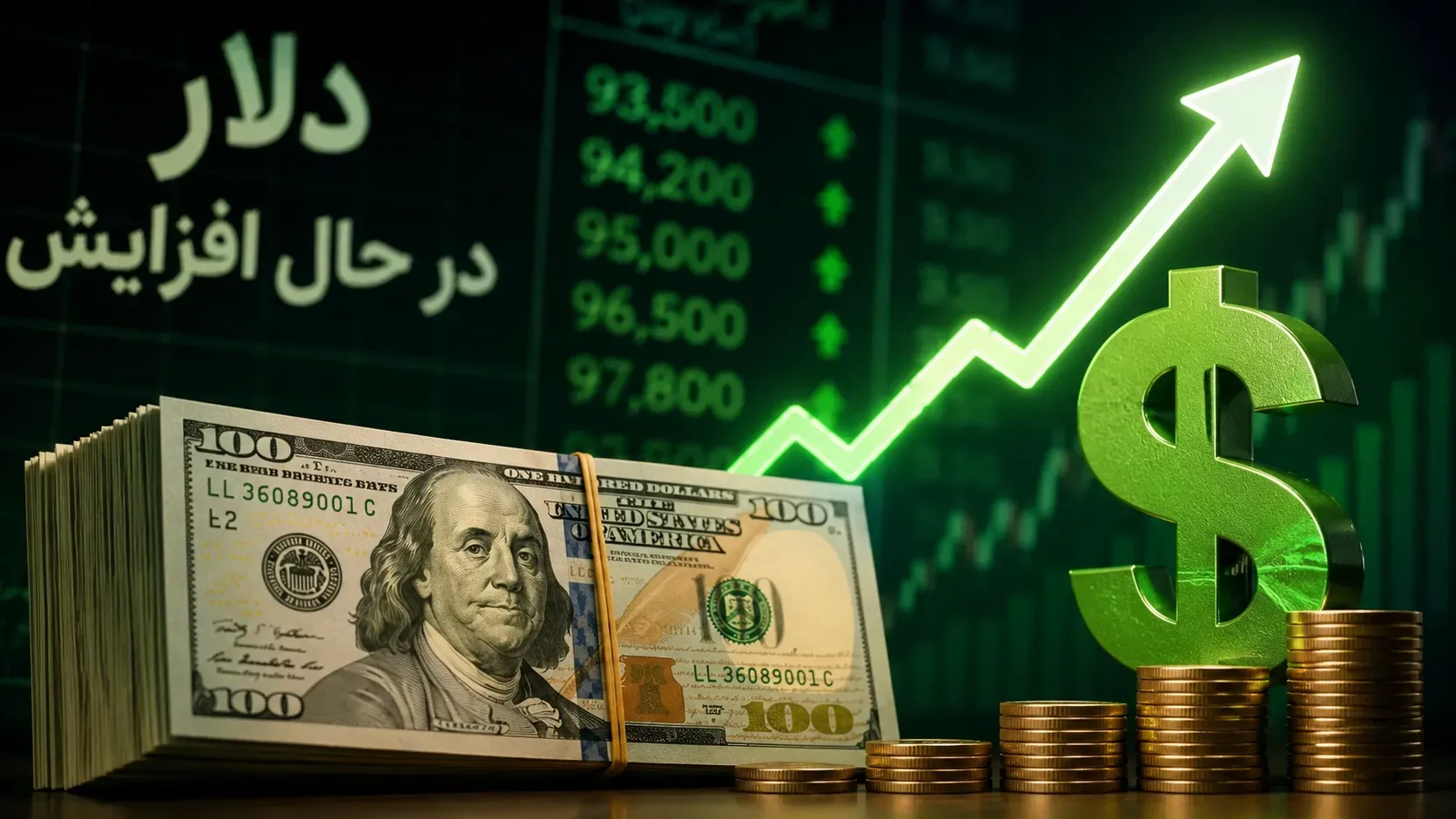دلار آزاد از مرز ۲۴۰ هزار تومان عبور کرد / جهش ۶ هزار تومانی در یک روز