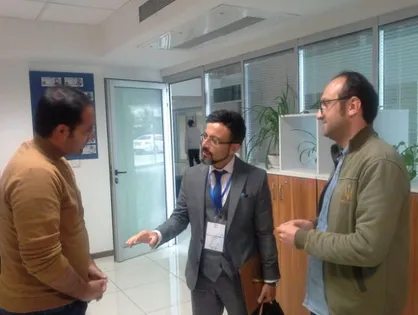 نماینده ایالت ویکتوریا استرالیا از دانشگاه شریف بازدید کرد