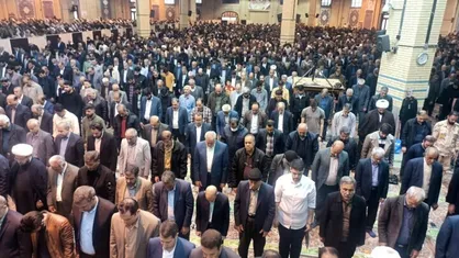 ایلام در باران بندگی؛ جلوه وحدت در نماز عید فطر
