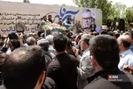 تشییع و تدفین پیکر نادر طالب‌زاده در بهشت زهرا(س)
