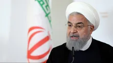 دیدار روحانی با آیت‌الله سیستانی در نجف اشرف + عکس