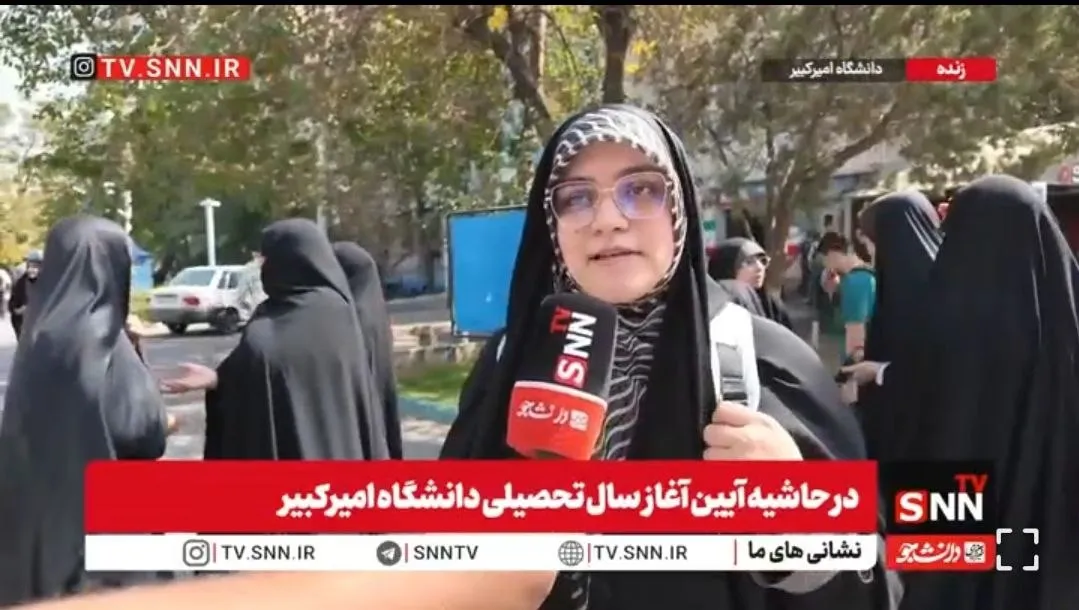 دانشجوی دانشگاه امیرکبیر: راه شهدای دانشجو را با تحصیل و پیشرفت علمی ادامه می‌دهیم / نباید بگذاریم جو دانشگاه به سود دشمن باشد + فیلم