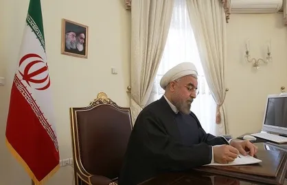 پیام روحانی به حضرت آیت&rlm; الله العظمی سیستانی درپی عارضه جسمانی ایشان