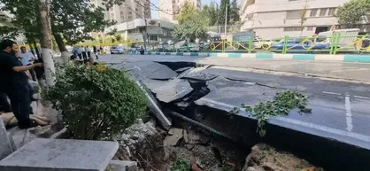 دلایل فروریزش زمین در شهرک ولیعصر منطقه ۱۸ تهران اعلام شد / منطقه ۱۸ تهران در خطر است؟