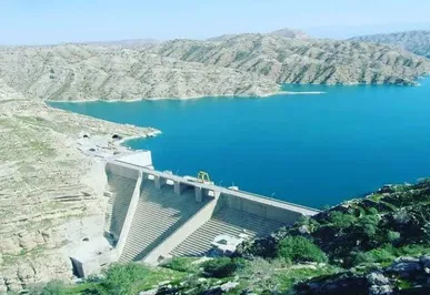 کاهش چشمگیر ذخایر سد کوثر/ فقط نصف مخزن پُر است