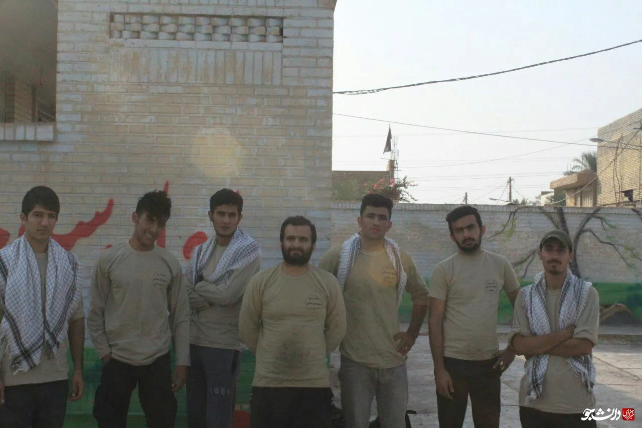 اردوی جهادی دانشجویان جهادگر دانشگاه علوم کشاورزی و منابع طبیعی خوزستان