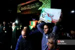 وداع با پیکر مطهر شهید مدافع حرم مهدی قره محمدی