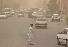 وزش باد شدید و گردوخاک در زابل/ آسمان آفتابی در پایتخت