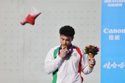 صعود علیپور به مرحله نهایی جام جهانی سنگ&zwnj;نوردی