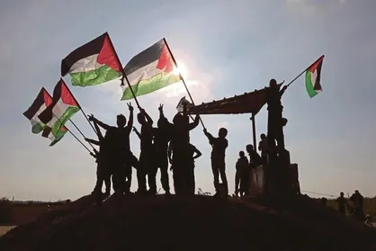کاروان زمینی صمود برای حرکت به سمت غزه وارد لیبی شد
