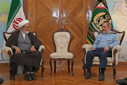دیدار امیر نصیرزاده با رئیس سازمان قضائی نیرو&zwnj;های مسلح