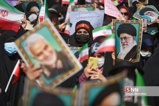 راهپیمایی بانوان فاطمی در شیراز