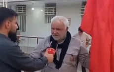 من پیرم؟! نه، به عشق امام حسین جوان می‌شوم...