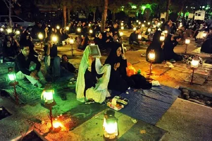 قطب فرهنگی پایتخت میزبان ۴۵۰ هزار شب زنده&zwnj;دار در شب قدر / شبی که بهشت زهرا(س) پُر شد