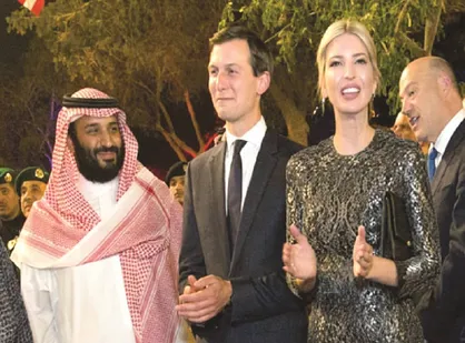 ادامه دوستی بن سلمان با داماد ترامپ بعد از قتل خاشقجی