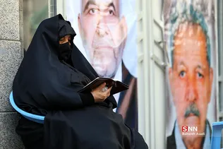 عزاداری هیئت عاشقان حسینی در روز عاشورا 