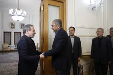 وزیر کشور پاکستان با عراقچی دیدار و گفت‌و‌گو کرد + فیلم