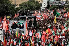 پیکر مطهر رهبر مجاهد شهید انقلاب در آغوش علی بن موسی الرضا آرام گرفت /آقای شهید ایران زیارت قبول +فیلم