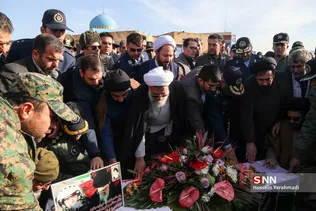 تشییع پیکر امیر سرتیپ دوم خلبان شهید محمدرضا رحمانی