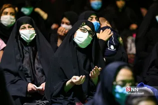 هفتمین شب عزاداری محرم در محله نظام آباد