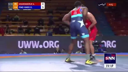 یک شانس مدال طلای ایران پرید