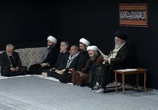 عزاداری اربعین حسینی با حضور رهبر انقلاب برگزار شد + فیلم و عکس