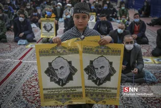 گرامیداشت حاج قاسم سلیمانی  بجنورد