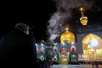 آغاز آئین خطبه&zwnj;خوانی شب شهادت سیدالشهدا (ع) در بارگاه رضوی