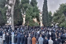 نماز عید فطر در مسجدالاقصی با حضور ۶۰ هزار فلسطینی