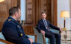 دیدار وزیر دفاع با بشار اسد + عکس