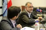 نشست دانشجویی با حضور علیرضا زاکانی در دانشکده صدا و سیما