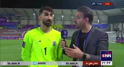 بیرانوند: امیدوارم با قهرمانی برگردیم