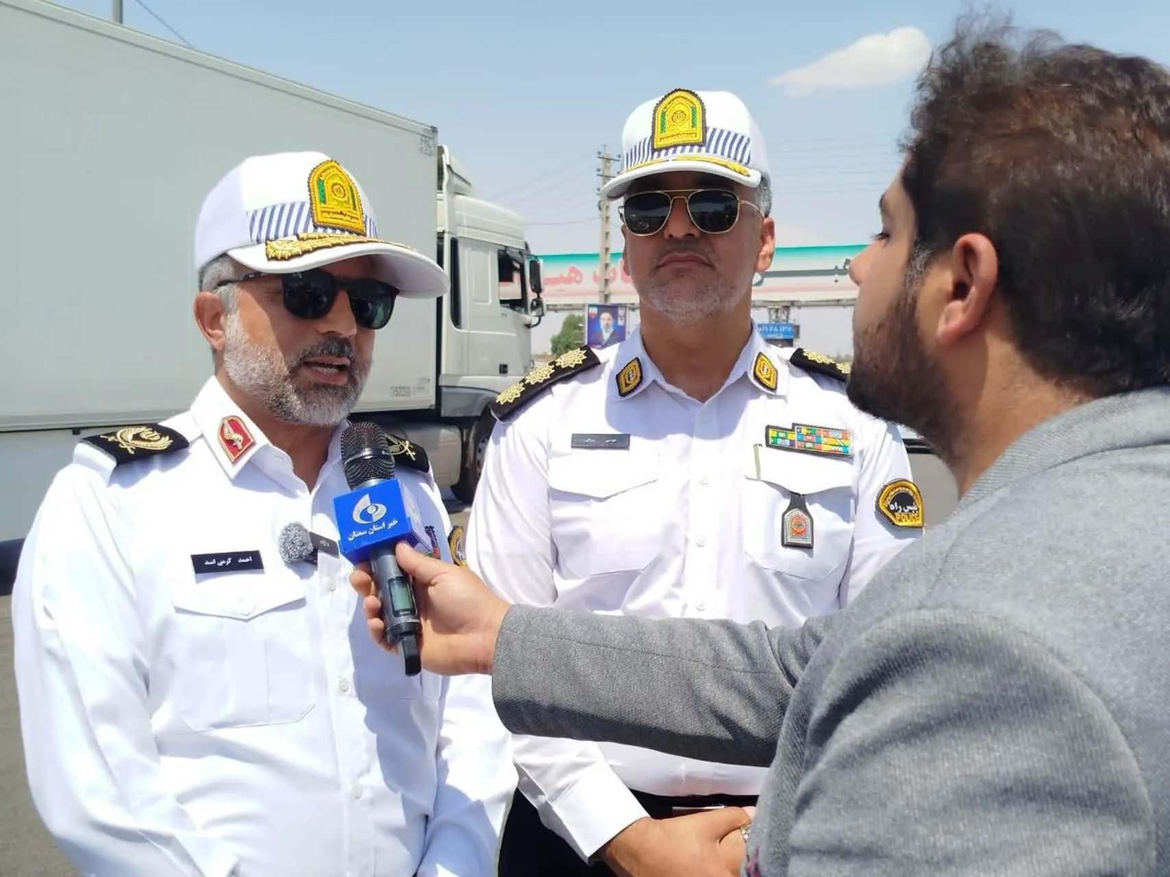 بازدید میدانی رئیس پلیس راه فراجا از محور‌های مواصلاتی سمنان/ آخرین وضعیت ترافیکی، نقاط حادثه‌خیز بررسی شد