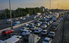 ترافیک فوق سنگین در ورودی شرقی پایتخت