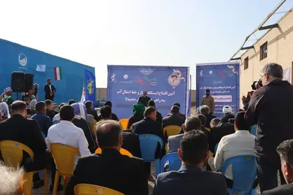 هفت هزار نفر در شرق شعیبه شوشتر از نعمت آب بهره&zwnj;مند می&zwnj;شوند