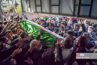 تشییع پیکر شهید مدافع امنیت شهید «علی‌اکبر رنجبر» در شیراز